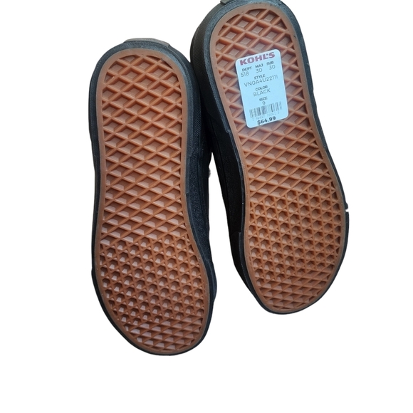 VANS Black Leather sneakers - Picture 4 of 5